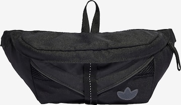 ADIDAS ORIGINALS Fanny Pack in Black: front