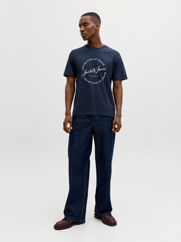 JACK & JONES T-Shirt in Blau