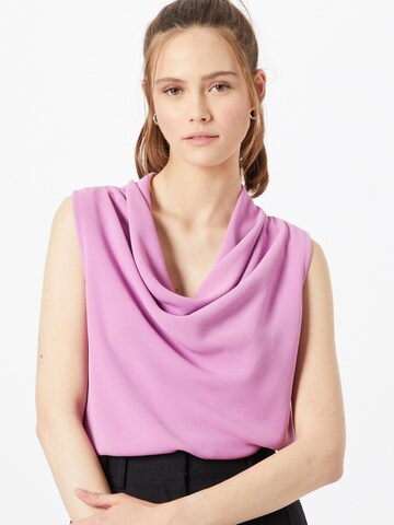 COMMA Bluzka w kolorze fioletowy: przód