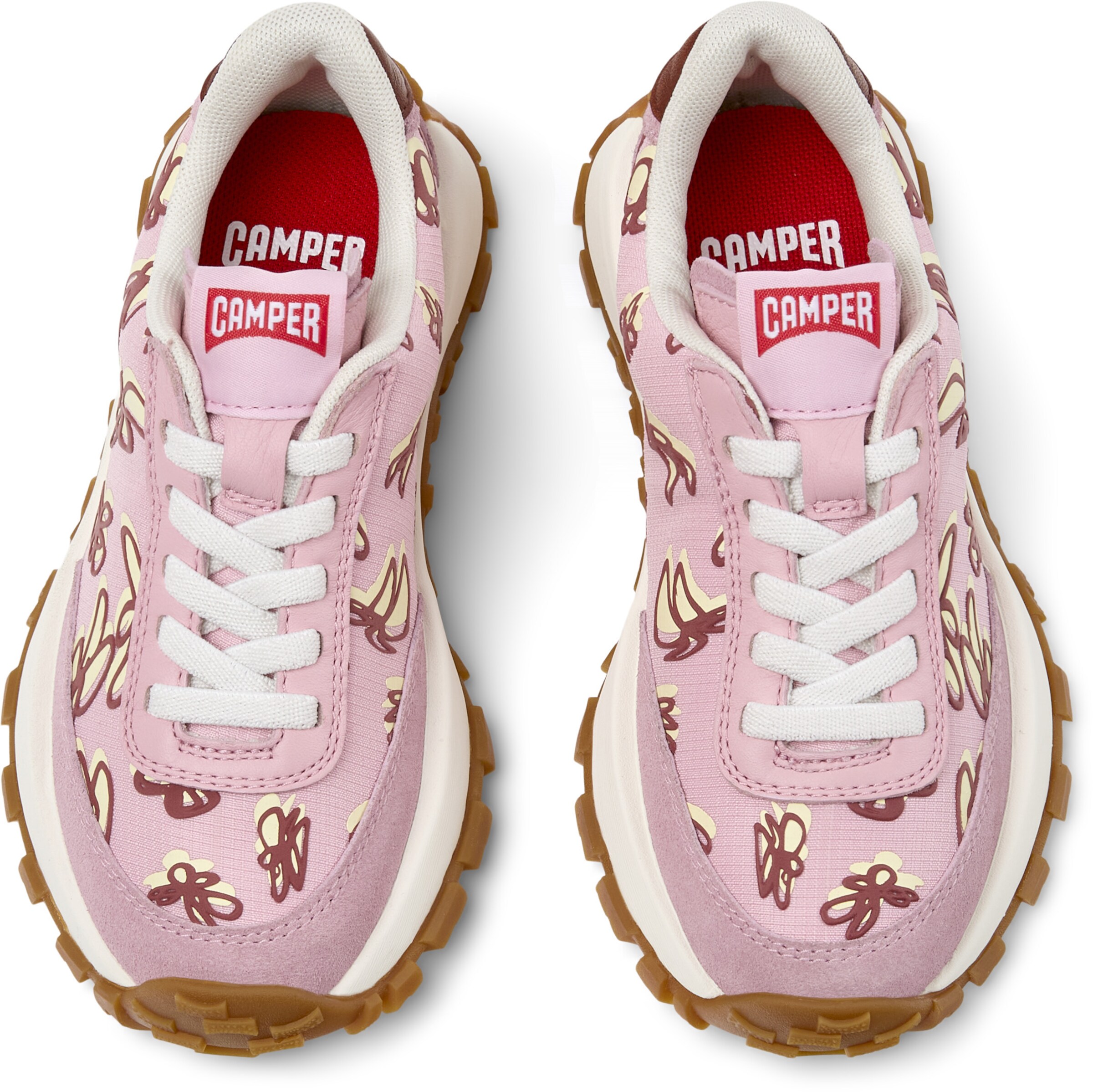 CAMPER Sneakers 'Drift Trail' in Roze