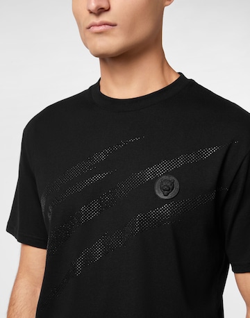 Plein Sport - Camiseta 'Scratch' en negro