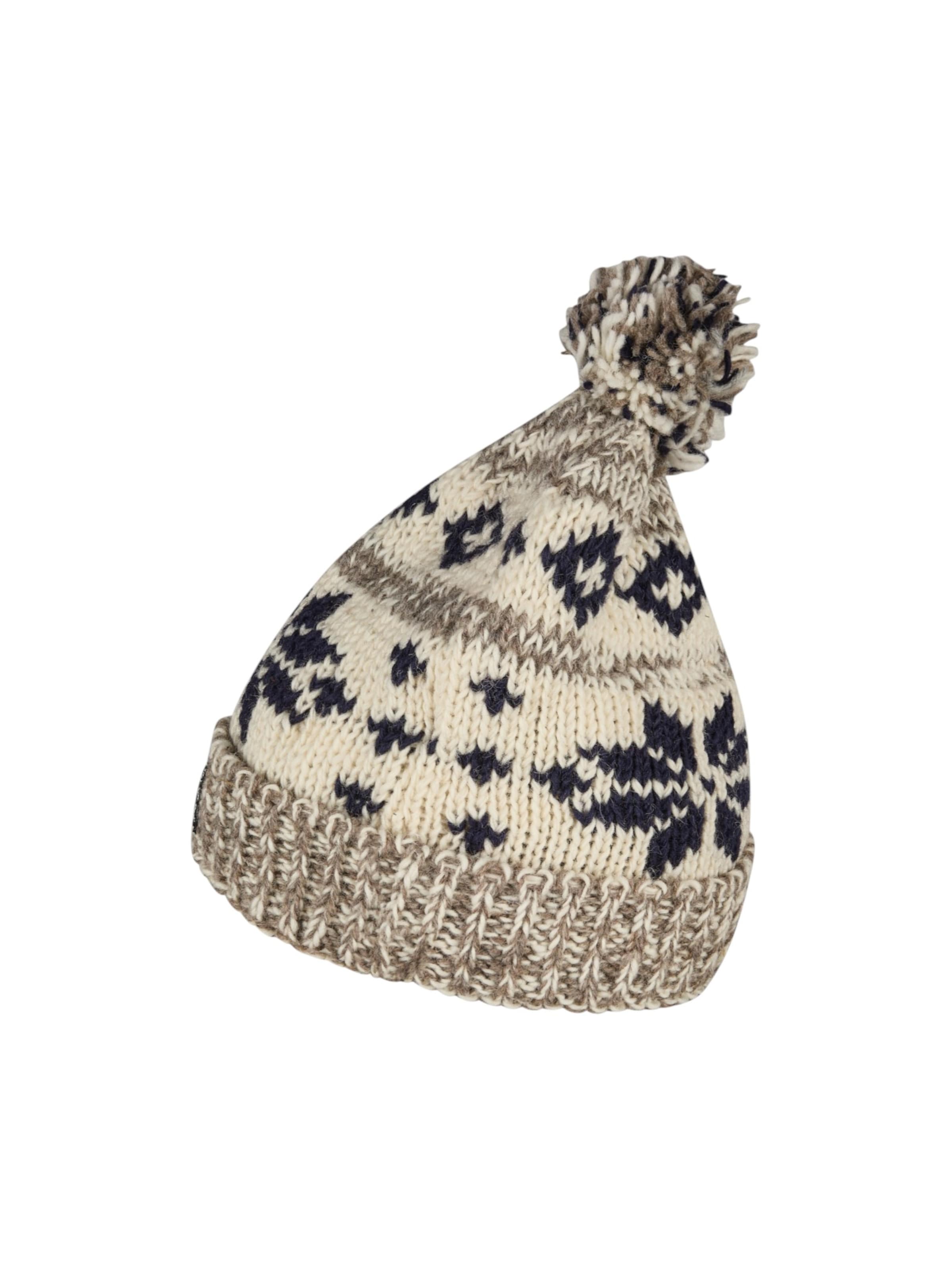 THC Natural Line Beanie 'THC 609' in Beige