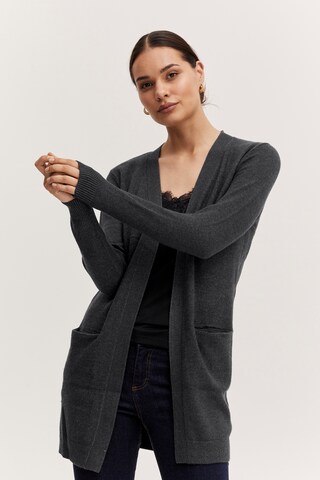 b.young Knit Cardigan 'Bynonina' in Grey: front