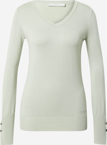 GUESS Sweater 'Gena' in Green: front