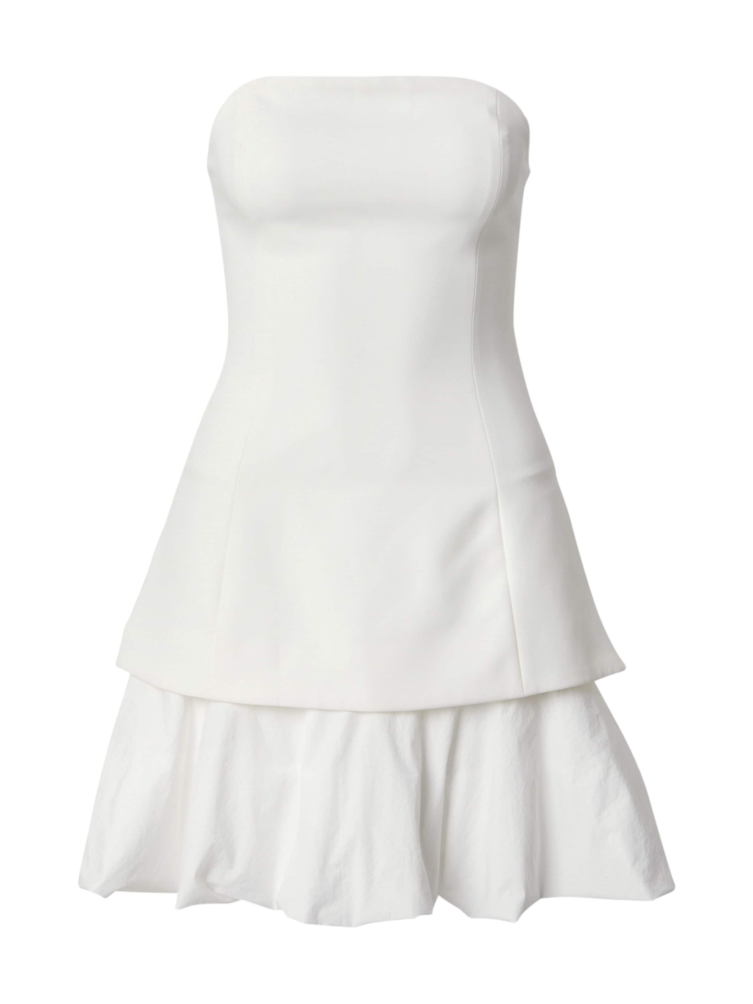 balta millane Vasarinė suknelė: priekis