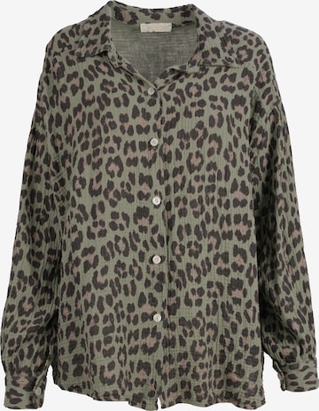 Chemisier 'Leo Queen' Seasons of April en vert : devant