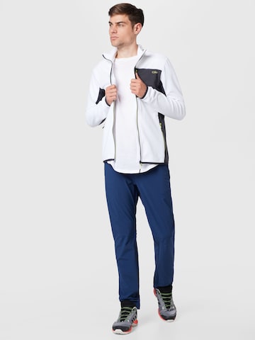 CMP Athletic Fleece Jacket in White