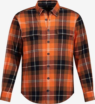 JP1880 Button Up Shirt in Orange / Black / White, Item view