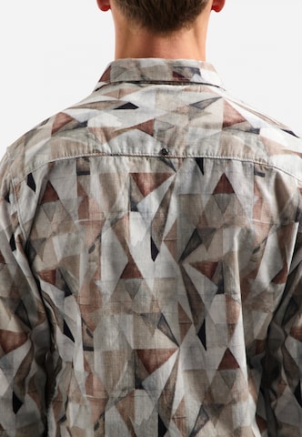 No Excess Regular fit Button Up Shirt in Grey