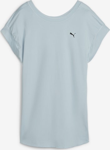 T-shirt fonctionnel 'STUDIO' PUMA en bleu : devant