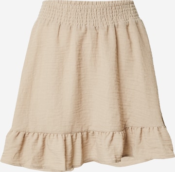 VERO MODA Kjol 'CHRIS' i beige: framsida