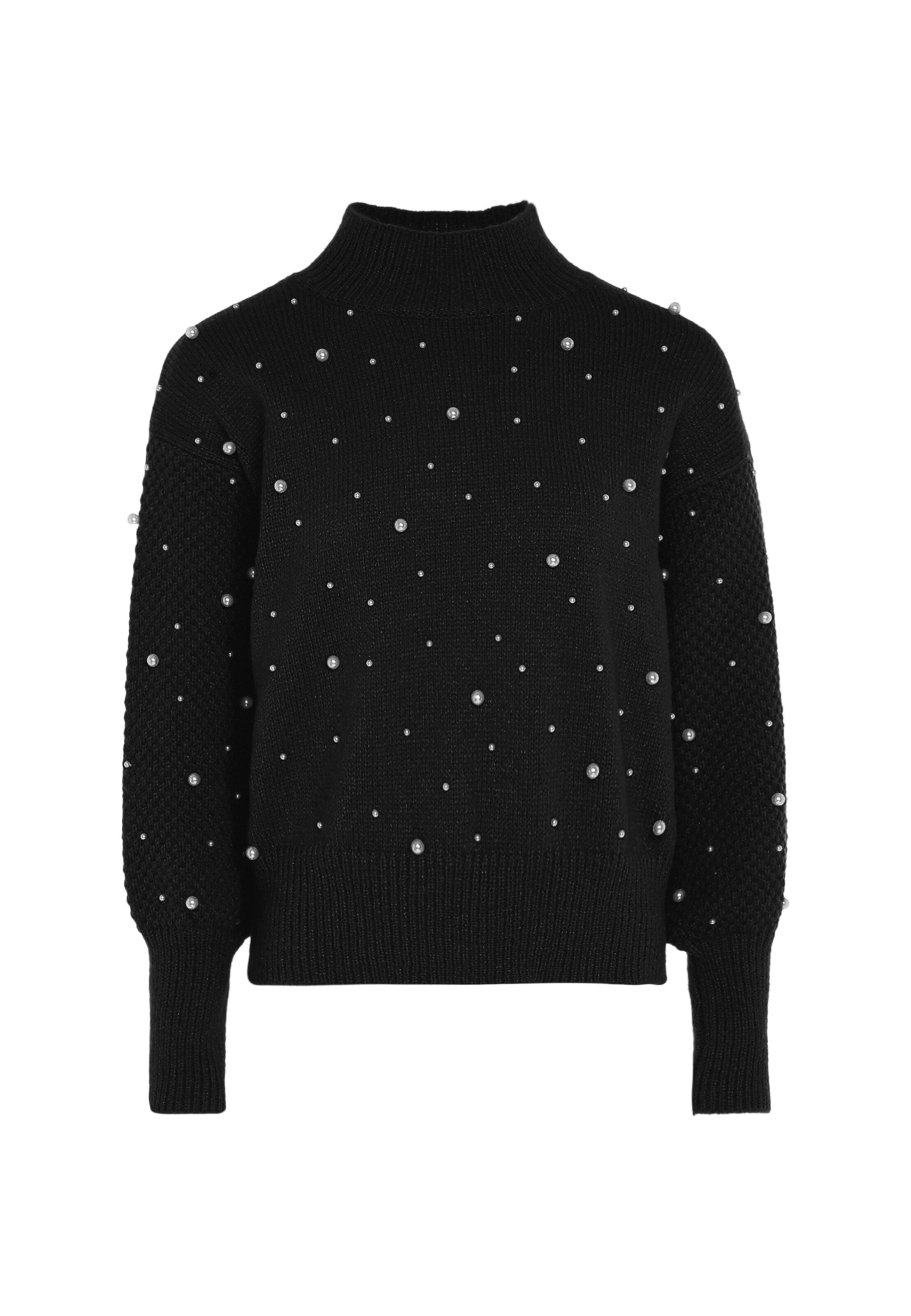 nascita - Pullover em preto: frente