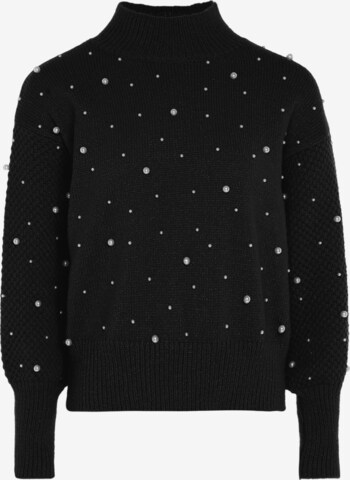 Pull-over nascita en noir : devant