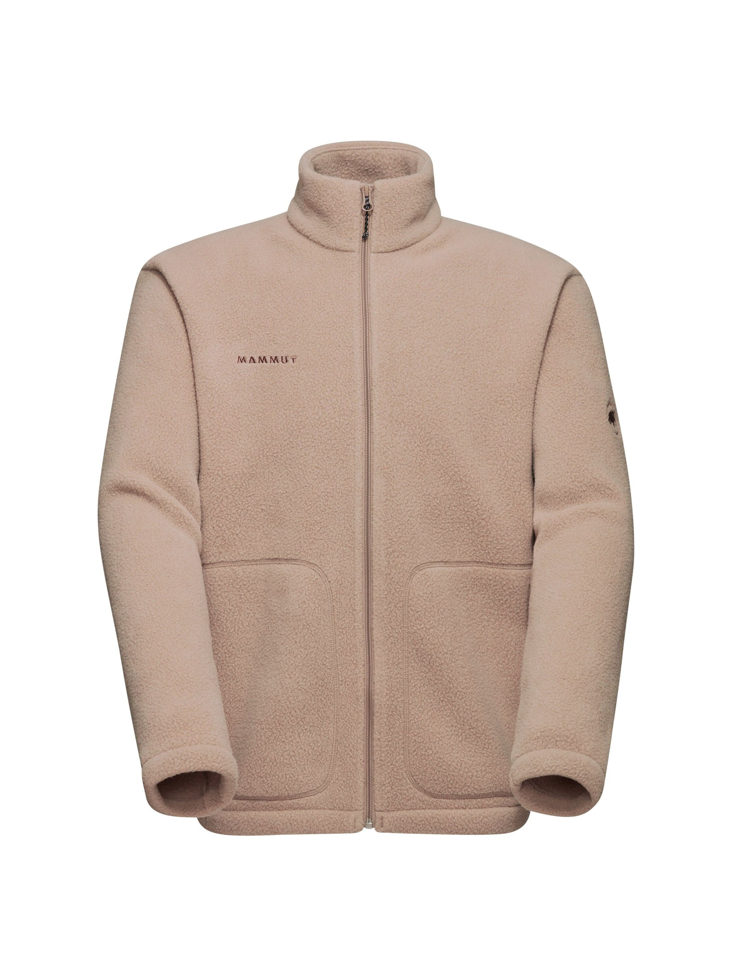 MAMMUT Funktionsfleecejacke ‘Falera’ in Beige: Vorderseite