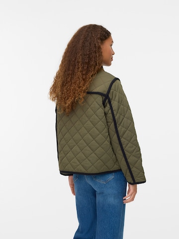 VERO MODA Overgangsjakke i grøn