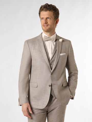 Finshley & Harding Regular fit Business Blazer ' Steven ' in Beige: front