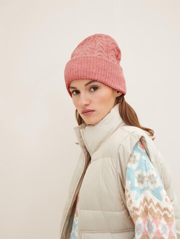 TOM TAILOR DENIM Beanie in Pink