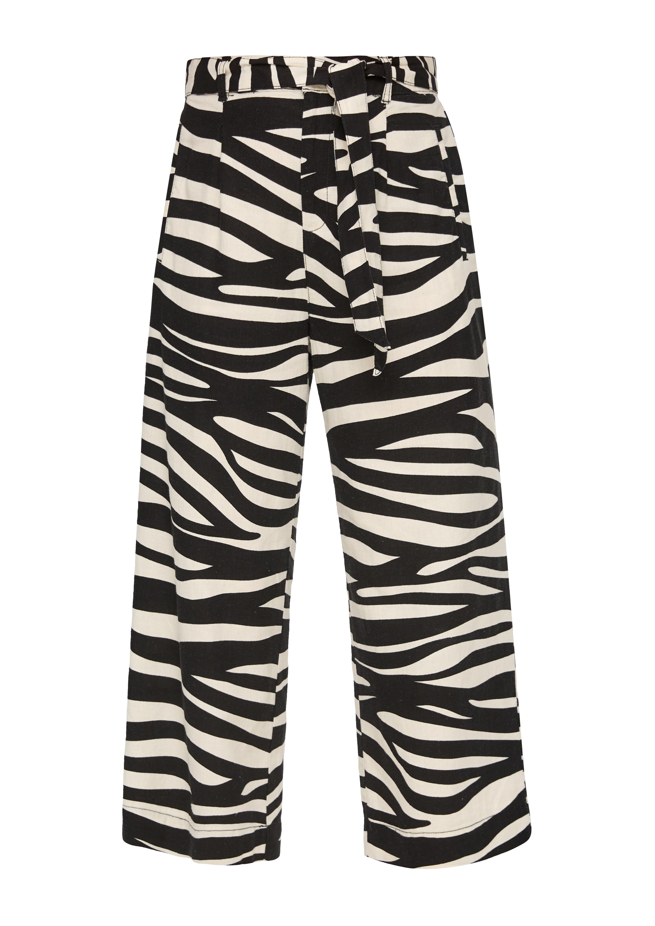 s.Oliver Szeroka nogawka Spodnie w kolorze mieszane kolory: przód