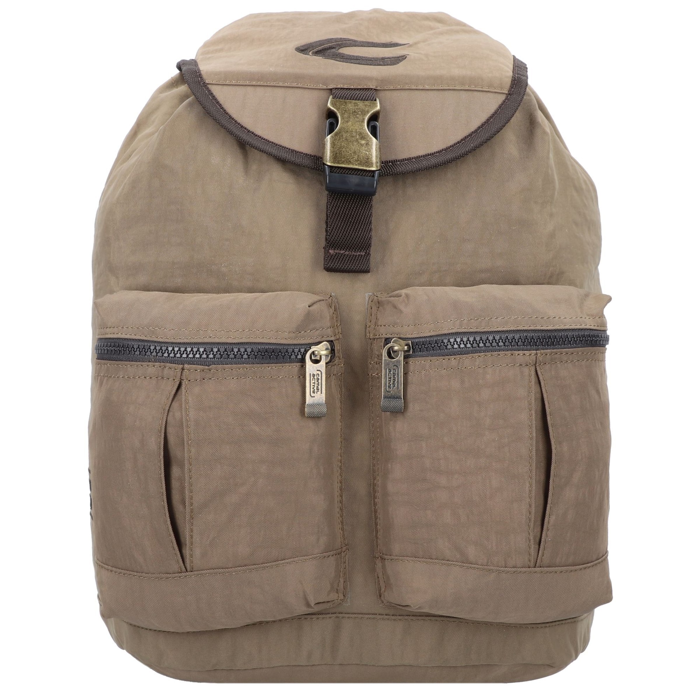 CAMEL ACTIVE Rugzak 'Journey' in Beige: voorkant