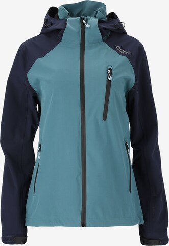 Weather Report Outdoorjas 'Camelia W-Pro' in Blauw: voorkant