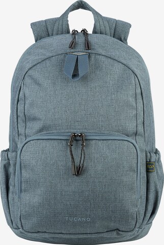 Zaino 'Zaino Unisex Tucano Poliestere con Zip - 29x42,5x14 cm' di TUCANO in blu: frontale