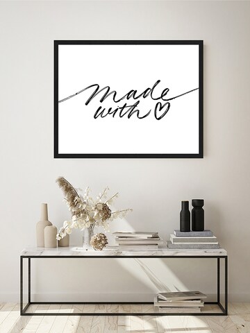 Liv Corday Image 'Made with Love' in Black