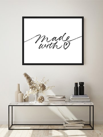 Liv Corday Image 'Made with Love' in Black