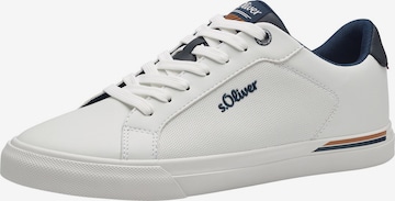 s.Oliver Sneakers laag in Wit: voorkant