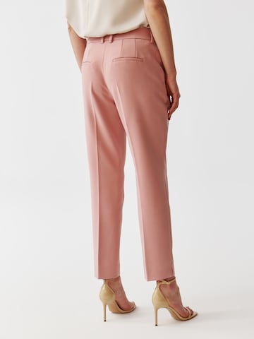 Regular Pantalon à plis 'Rimini' TATUUM en rose