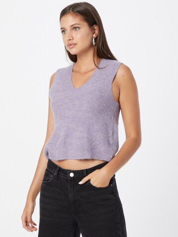 Pull-over 'Elanor' JDY en violet : devant