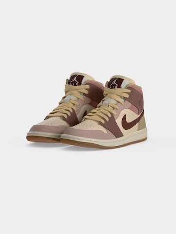 Sneaker alta 'AIR JORDAN 1' di Jordan in arancione