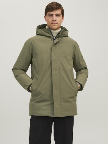 JACK & JONES Jacke 'Keen' in Grün: predná strana