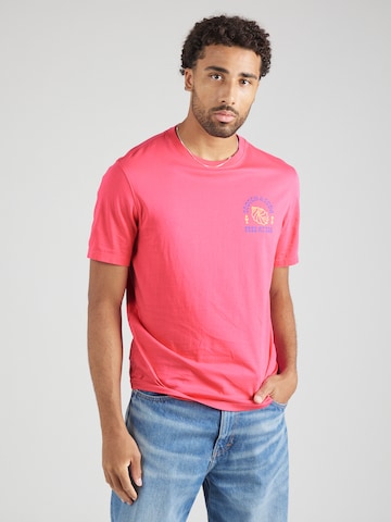 T-Shirt SCOTCH & SODA en rose : devant