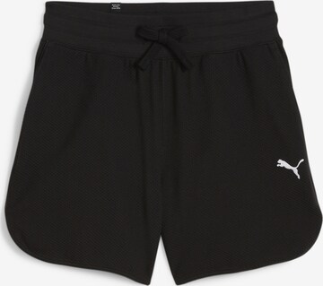 PUMA Workout Pants 'Her' in Black: front