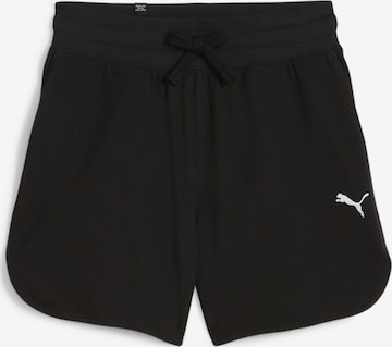 PUMA Workout Pants 'Her' in Black: front