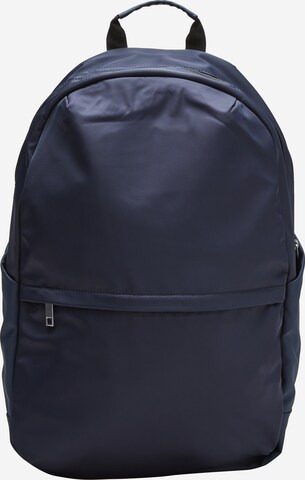 s.Oliver Backpack in Blue: front