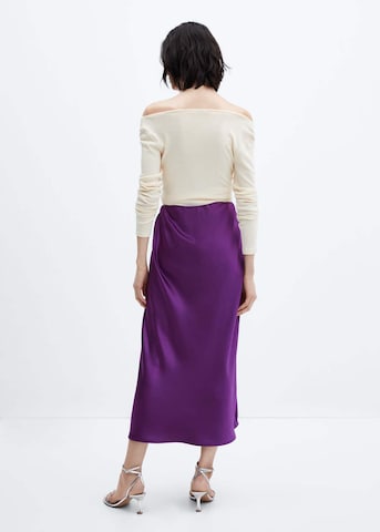 MANGO Spódnica 'Mia' w kolorze fioletowy