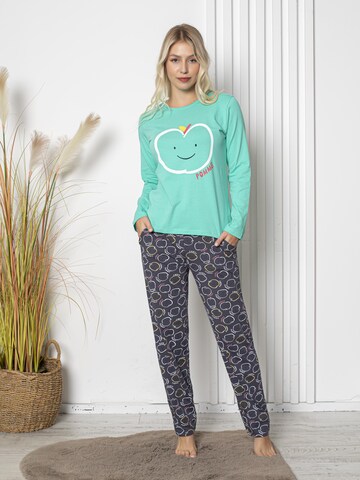 LOREZA Pyjama 'Katrin' in Blau