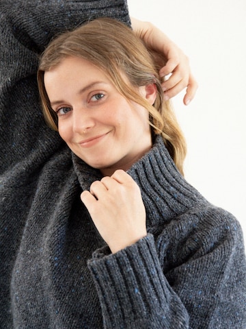 KOPYTO Oversizepullover 'TAJRA' in Grau