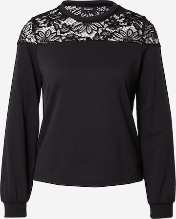 ONLY Sweatshirt 'Catalina' in Schwarz: predná strana