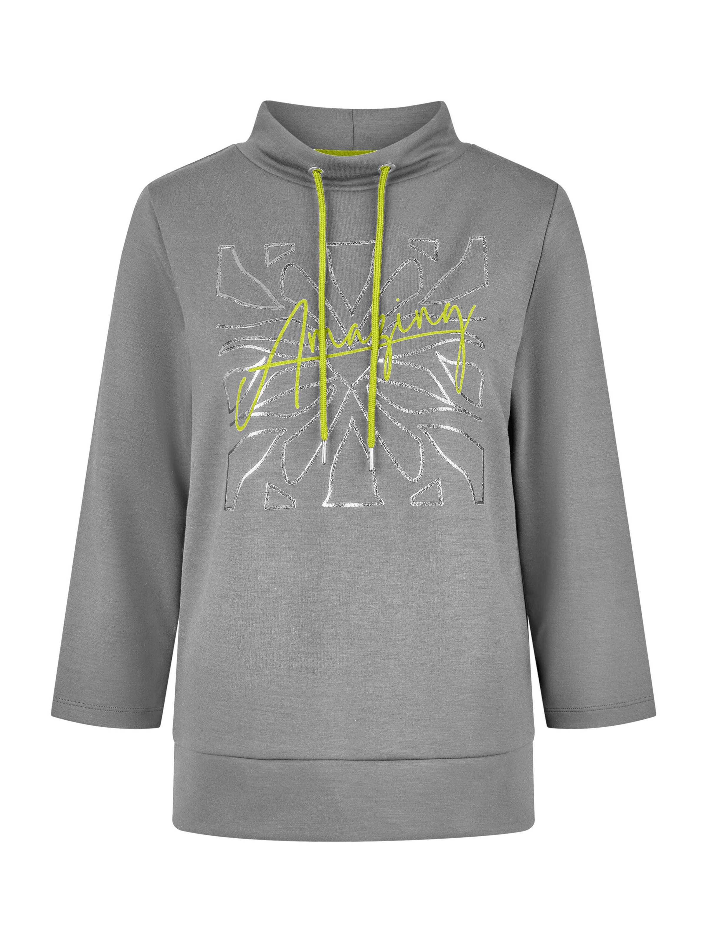 Navigazione Sweatshirt in Grau: Vorderseite