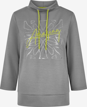 Navigazione Sweatshirt in Grijs: voorkant