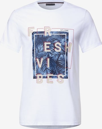 Street One MEN Shirt in White: front