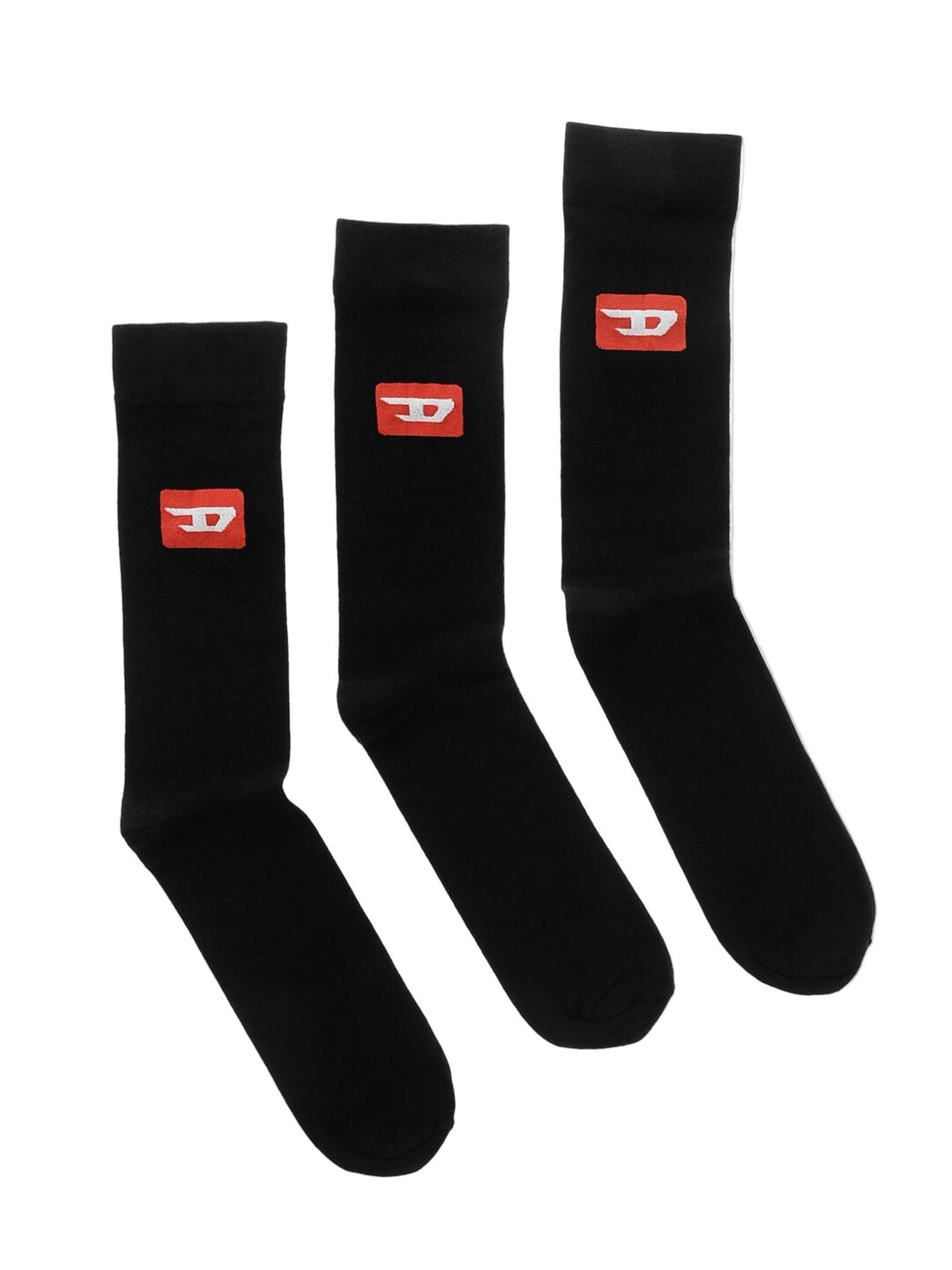 DIESEL Socks 'SKM-RAYTHREEPACK-R' in 35-38 in Black, Item view
