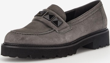 GABOR Classic Flats in Grey: front