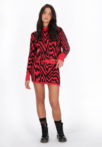 myMo ROCKS - Falda en rojo: frente