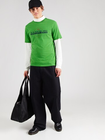 NAPAPIJRI Shirt 'SANDER' in Green