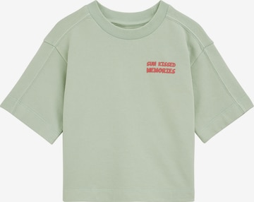 WE Fashion Collegepaita värissä vihreä: etupuoli