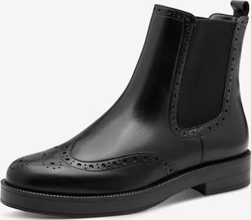 Chelsea Boots Tamaris en noir : devant