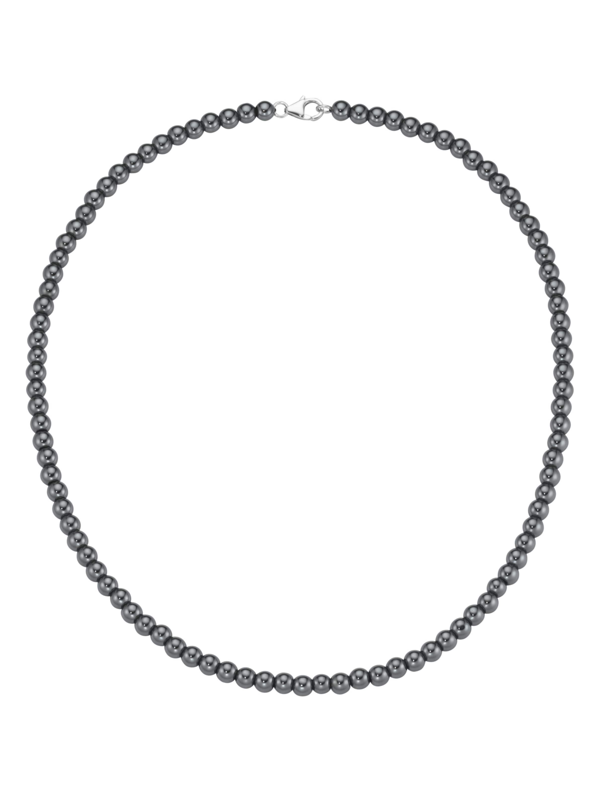 Smart Jewel - Colar em cinzento: frente